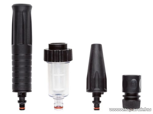 ParkSide PHD 170 B2 STERIMO SZETT Önfelszívós magasnyomású mosó fém szivattyúval, univerzális teraszmosóval, sárga, 170 bar, 2400 W