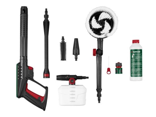 ParkSide PHD 170 E3 Önfelszívós magasnyomású mosó, sterimo, fém szivattyúval, zöld, 170 bar, 2400 W