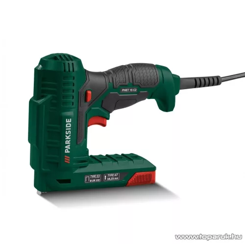 (SELEJT / K124771) ParkSide PHET 15 C2 Elektromos tűzőgép és szögbelövő, 70W