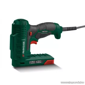   ParkSide PHET 15 C2 Elektromos tűzőgép és szögbelövő + 400 db TYPE 53 kapocs és 100 db TYPE 47 szeg, 70W