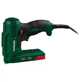   ParkSide PHET 15 C2 Elektromos tűzőgép és szögbelövő + 400 db TYPE 53 kapocs és 100 db TYPE 47 szeg, 70W