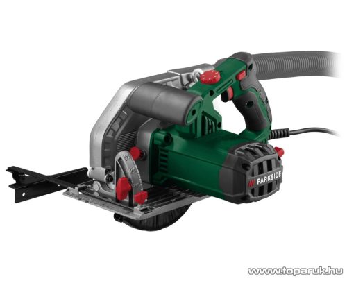 (hibás 640953) ParkSide PHKS 1350 E4 Vezetékes, elektromos kézi körfűrész + 2 db 190 mm fűrészlappal (24 és 48 fog), 1350 W