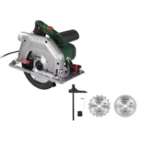 ParkSide PHKS 1350 E4 elektromos kézi körfűrész 1350 W teljesítménnyel, tartozék 190 mm-es fűrészlapokkal