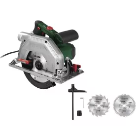 ParkSide PHKS 1350 E4 elektromos kézi körfűrész 1350 W teljesítménnyel, tartozék 190 mm-es fűrészlapokkal