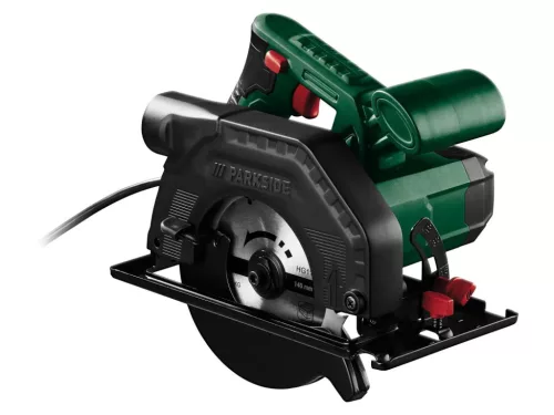 ParkSide PHKS 750 A1 750W-os elektromos kézi körfűrész 140 mm-es fűrészlappal
