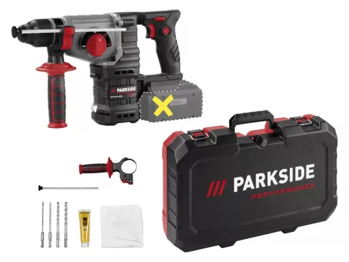ParkSide Performance PPAKH 20-Li A1 1.9J SOLO X20 Akkus ütvefúró, vésőkalapács, kombikalapács (akku és töltő nélkül)