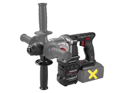 ParkSide Performance PKHAP 2034-Li B1 SOLO X20V Akkus ütvefúró, vésőkalapács, 3J, akku és töltő nélkül
