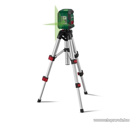 ParkSide PKLLA 4 A1 Akkus keresztvonalas lézer szintező + állvány, 4V, 40 méter hatótávolsággal