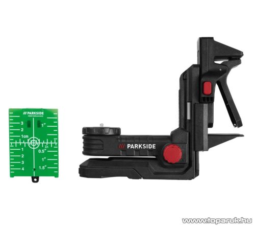 ParkSide Performance PKLLP 3360 A1 SOLO Akkus keresztvonalas lézer + konzol + koffer, 3 x 360 fok (30 méter hatótávolsággal)