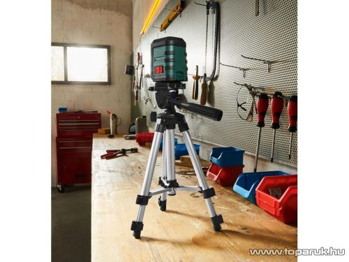 ParkSide PKLL 10 B4 GR Keresztvonalas önbeálló lézer szintező álvánnyal, 10 méter hatótávolsággal