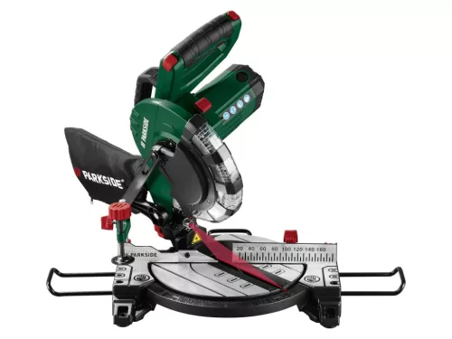 ParkSide PKS 1500 C4 elektromos gérvágó és fejezőfűrész lézeres célzóval, 1500 W teljesítménnyel