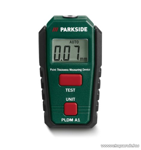 Parkside PLDM A1 Festékvastagság / lakkvastagság rétegvastagság mérő készülék