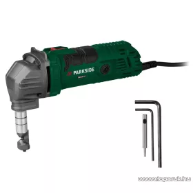   ParkSide PMK 550 C2 Elektromos kézi lemezkivágó fém és egyéb lemezek pontos vágására, 550W