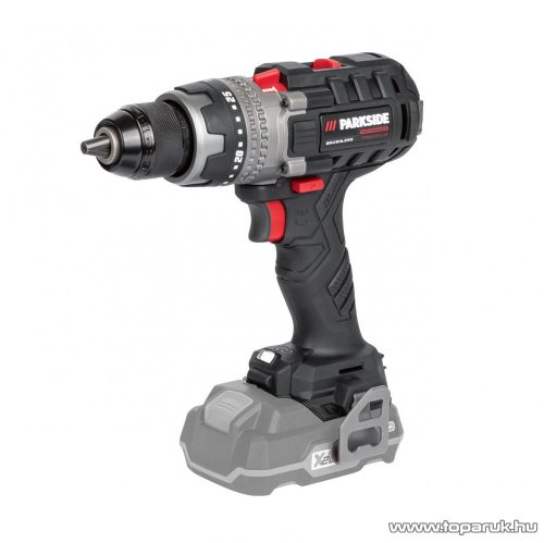 ParkSide Performance Brushless PPBSA 20-Li A1 SOLO Kétsebességes fúró csavarozó behajtó + koffer, 20 V, 150 Nm (akku és töltő nélkül)