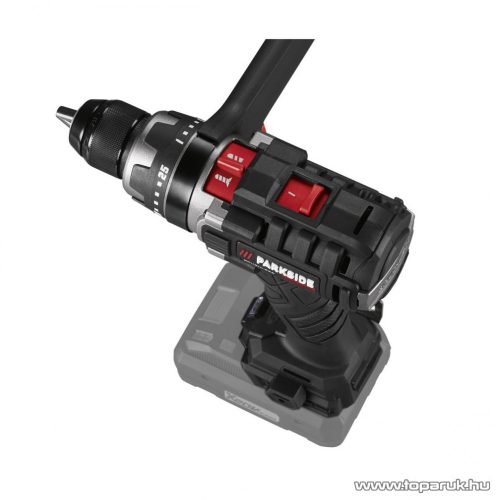 ParkSide Performance Brushless PPBSA 20-Li A1 SOLO Kétsebességes fúró csavarozó behajtó + koffer, 20 V, 150 Nm (akku és töltő nélkül)