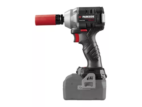 ParkSide Performance PPDSSA 20-Li B2 SOLO Akkus ütvecsavarozó behajtó kerékkulcs kofferben, 3 db CR-MO dugókulccsal, max. 600 Nm, X20V (akkumulátor és töltő nélkül)