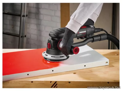 Parkside Performance PPEXS 750 B2 Elektromos excenter csiszoló kapcsolható tárcsás közvetlen meghajtással, 750 W
