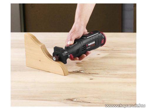 ParkSide Performance PPFBSA 12 A1 Akkus multicsiszoló panelfúró készlet, cserélhető 12 V-os Li-ion 2 Ah akkuval és töltővel, 72 részes 