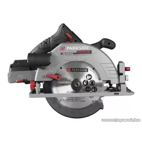   ParkSide Performance PPHKSA 40-Li A1 SOLO Brushless akkumulátoros dupla akkus kézi körfűrész 190 mm fűrészlappal, hordozó kofferben (akku és töltő nélkül)