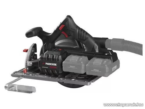 ParkSide Performance PPHKSA 40-Li A1 SOLO Brushless akkumulátoros dupla akkus kézi körfűrész 190 mm fűrészlappal, hordozó kofferben (akku és töltő nélkül)