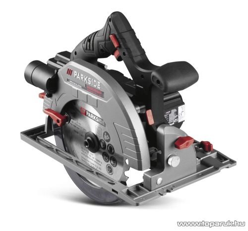 (bontott) ParkSide Performance PPHKSA 40-Li A1 SOLO Brushless akkumulátoros dupla akkus kézi körfűrész 190 mm fűrészlappal, hordozó kofferben (akku és töltő nélkül)