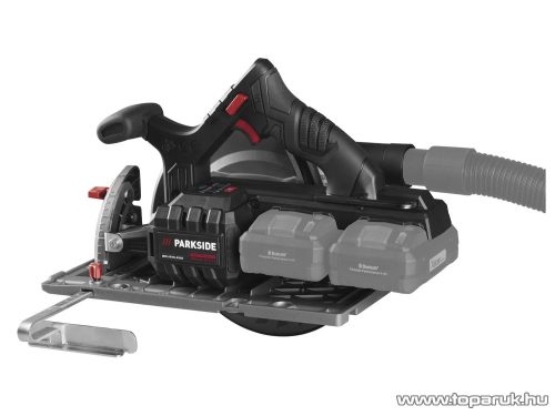 (bontott) ParkSide Performance PPHKSA 40-Li A1 SOLO Brushless akkumulátoros dupla akkus kézi körfűrész 190 mm fűrészlappal, hordozó kofferben (akku és töltő nélkül)