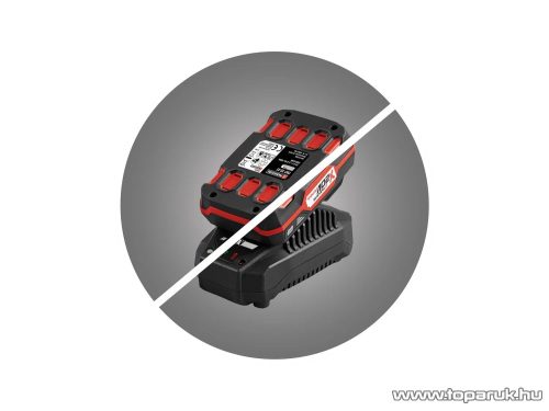 (bontott) ParkSide Performance PPHKSA 40-Li A1 SOLO Brushless akkumulátoros dupla akkus kézi körfűrész 190 mm fűrészlappal, hordozó kofferben (akku és töltő nélkül)