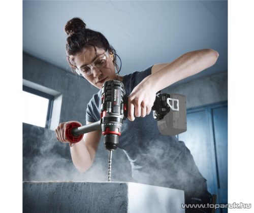 ParkSide Performance PPSBSA 20-Li A1 Hammer Drill SOLO Kétsebességes ütvefúró csavarozó behajtó + koffer, 20 V, 150 Nm (akku és töltő nélkül)