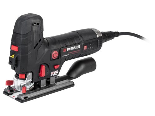 ParkSide Performance PPSTK 550 A1 Elektromos szúrófűrész, dekopírfűrész szabályozható fordulatszámmal, kofferben, 550 W
