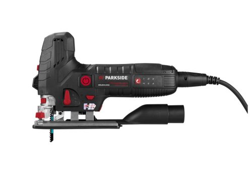 ParkSide Performance PPSTK 550 A1 Elektromos szúrófűrész, dekopírfűrész szabályozható fordulatszámmal, kofferben, 550 W