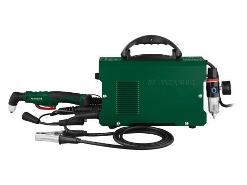 ParkSide kompresszoros plazmavágó acél vágás közben