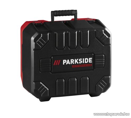 (SELEJT / 510742) ParkSide Performance PPTSA 20-Li C3 SOLO Akkus merülőfűrész, körfűrész vezetősínnel + koffer (akku és töltő nélkül), X20V