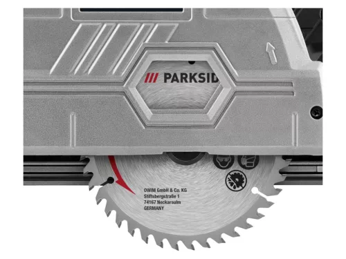 Parkside Performance kefe nélküli motoros merülőfűrész biztonsági védőburkolata