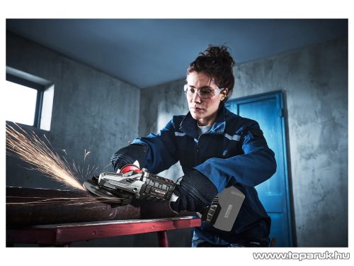 ParkSide Performance PPWSFA 20-Li B3 SOLO Laposfejű sarokcsiszoló flex, fordulatszám szabályzóval kofferben, akku és töltő nélkül