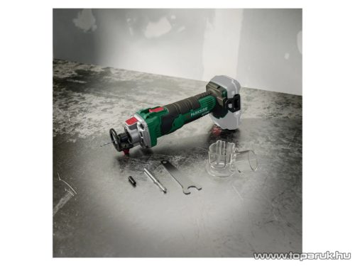 ParkSide PRSA 20-Li A1 SOLO Akkus rotációs vágó, gipszkarton maró / vágó, vakolat, fa és műanyag vágására (akkumulátor és töltő nélkül)