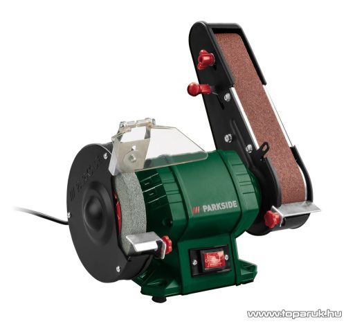 ParkSide PSBS 240 C2 Kombinált 2 az 1-ben állványos szalag csiszoló gép és köszörű, 240W