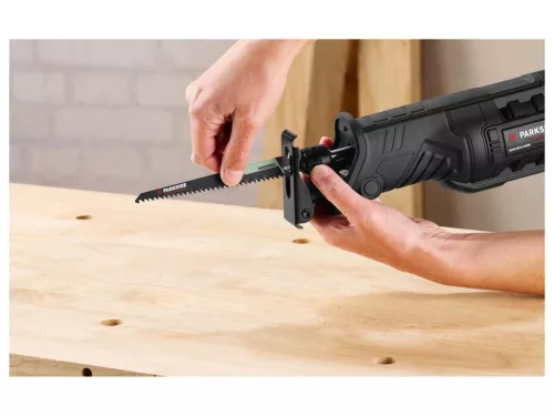 ParkSide Performance PSSAP 20-Li E6 SOLO Akkus orrfűrész kardfűrész kofferben, lökethossz 22 mm, X20V (akkumulátor és töltő nélkül)