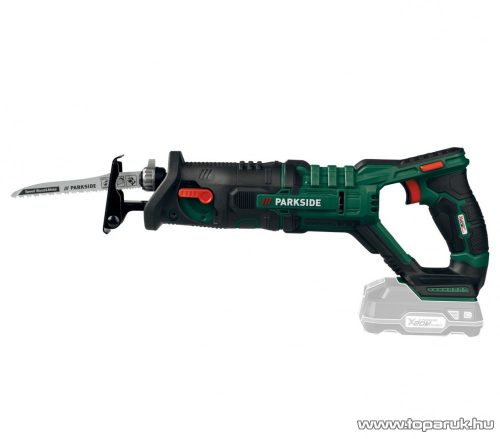 (SELEJT / K940005) ParkSide PSSA 20-Li B2 SOLO X20V akkus kardfűrész, orrfűrész akku és töltő nélkül, kofferben