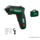 ParkSide PSSA 4 B2 SET Beépített akkus kompakt csavarhúzó, mini behajtó integrált LED munkalámpával + 26 bit + tároló koffer, 4 V / 10  Nm
