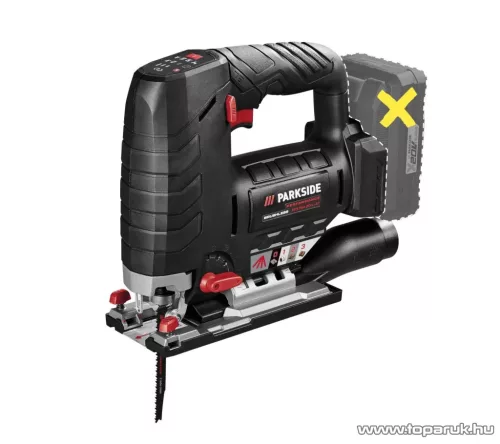 ParkSide Performance PPSTDA 20-Li A1 SOLO Akkums szúrófűrész / dekopírfűrész kofferben, X20V (akkumulátor és töltő nélkül)