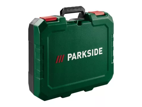 ParkSide PSTDA 20-Li C3 SOLO Li-ion akkus, akkumulátoros szúrófűrész, dekopírfűrész, kofferben, 20V, 2Ah (akkumulátor és töltő nélkül)