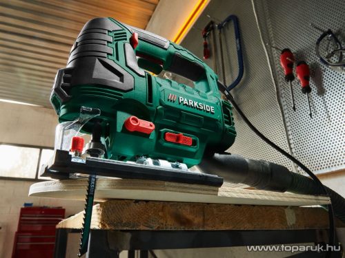 (használt) ParkSide PSTD 800 D3 GR Elektromos szúrófűrész, dekopírfűrész szabályozható fordulatszámmal, 800W