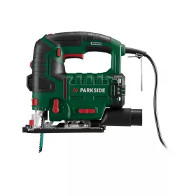   ParkSide PSTD 800 E4 GR Elektromos szúrófűrész, dekopírfűrész szabályozható fordulatszámmal, LED munkalámpával, 800W