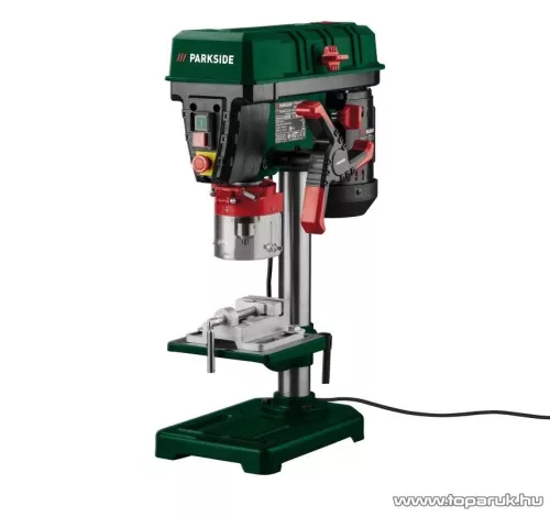 ParkSide PTBM 400 D1 Szíjhajtásos, 5 sebességes asztali, állványos, oszlopos fúró, 400W