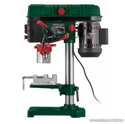 ParkSide PTBM 400 D1 Szíjhajtásos, 5 sebességes asztali, állványos, oszlopos fúró, 400W