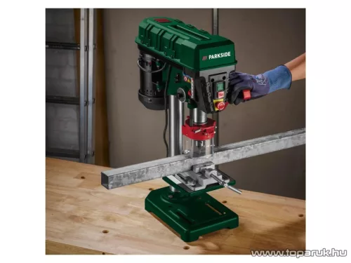 ParkSide PTBM 400 D1 Szíjhajtásos, 5 sebességes asztali, állványos, oszlopos fúró, 400W