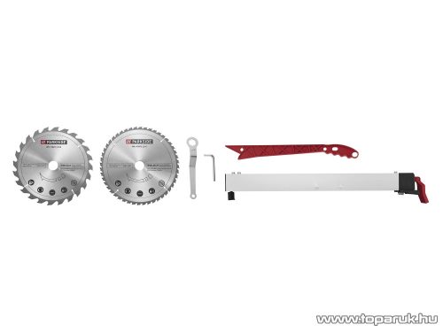 ParkSide PTKS 2000 H5 Kétsebességes elektromos asztali körfűrész, 2 x 254 mm fűrészlappal, 2000 W