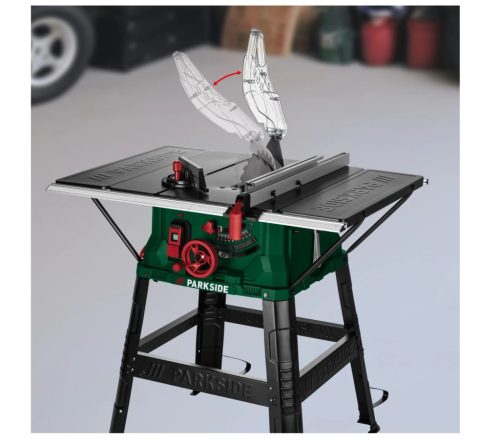 ParkSide PTKS 2200 A1 Elektromos asztali körfűrész, 1 x 254 mm fűrészlappal, 2200 W