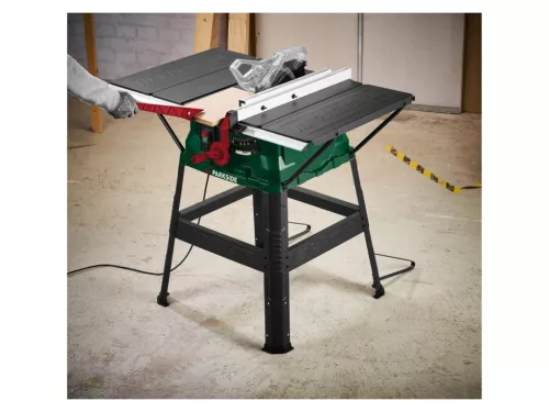ParkSide PTKS 2200 A1 Elektromos asztali körfűrész, 1 x 254 mm fűrészlappal, 2200 W