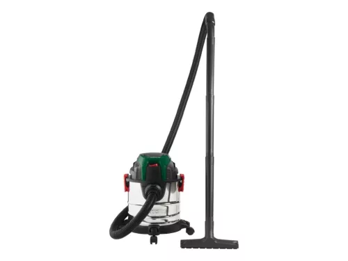 ParkSide PWD 12 B1 INOX Száraz-nedves porzsák nélküli porszívó, 12 literes, 1200 W